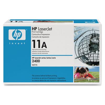 HP - HP Q6511A (11A) Siyah Orjinal Toner - LaserJet 2410 (B) (T4553)