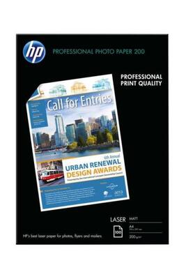 HP - HP Q6550A Professional Matte Laser Photo Paper 100 Sheet A4