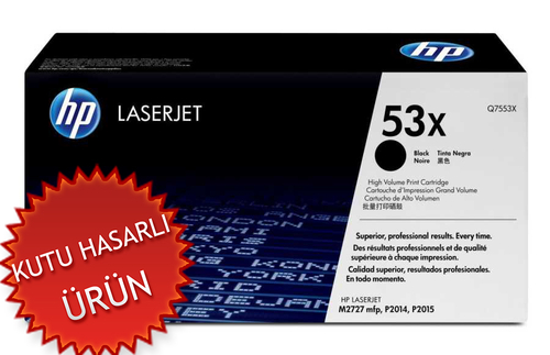 HP Q7553X (53X) Black Original Toner - LaserJet P2014 (Damaged Box)