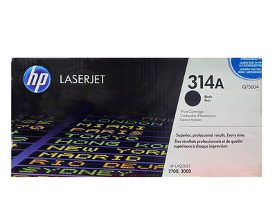 HP - HP Q7560A (314A) Siyah Orjinal Toner - LaserJet 2700 (T16637)