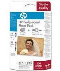 HP - HP Q7954A (57+58) Multipack Cartridge + 100 Photo Paper