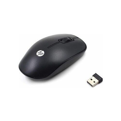 HP S1500 Silent Key Wireless Usb Mouse (Black)