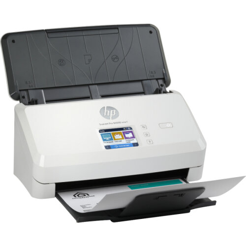 HP ScanJet Pro N4000 SNW1 (6FW08A) Wi-Fi + Network Yaprak Beslemeli Tarayıcı - 1