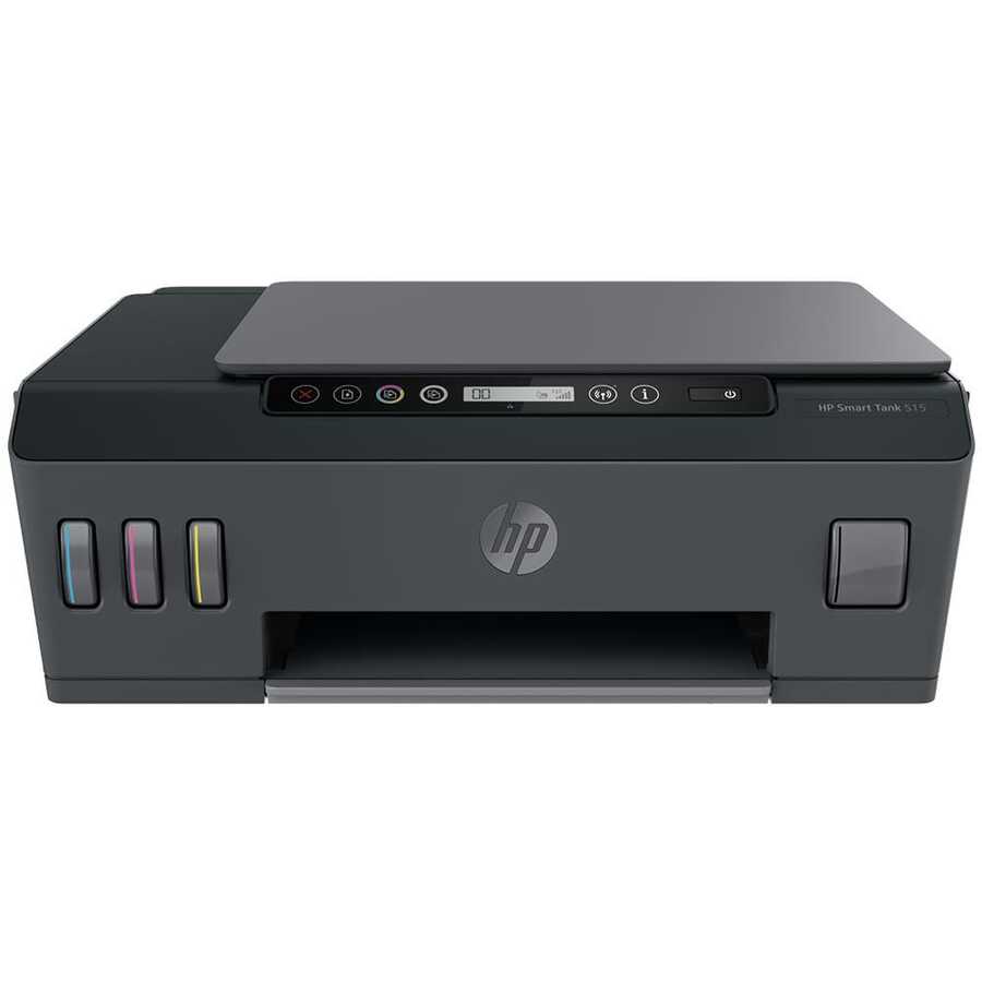 HP Smart Tank 515 + Fotokopi + Tarayıcı + Wifi + Airprint + Çok Fonksiyonlu  Tanklı Yazıcı 1TJ09A HP Yazıcı HP A Grade