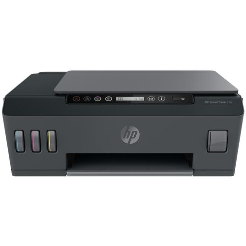 HP 1TJ09A Smart Tank 515 + Photocopy + Scanner + Wifi + Airprint + Multifunctional Tank Printer