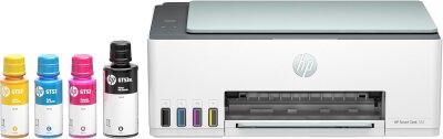 HP Smart Tank 582 (4A8D6A) Fotokopi + Tarayıcı + Wi-Fi + AirPrint Renkli Tanklı Yazıcı - 7