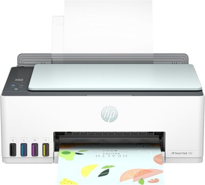 HP Smart Tank 582 (4A8D6A) Fotokopi + Tarayıcı + Wi-Fi + AirPrint Renkli Tanklı Yazıcı - 2