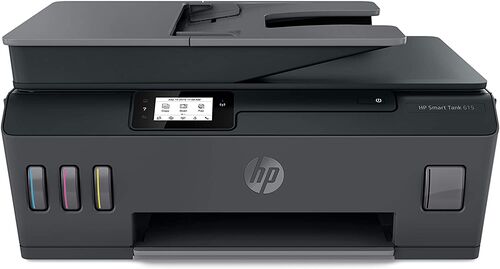 HP Y0F71A Smart Tank 615 + Copier + Fax + Scanner + Wi-Fi + Airprint + Multifunctional Inkjet Tank Printer 