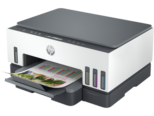 HP 6UU46A Smart Tank 720 + Photocopy + Scanner + Wi-Fi Multifunction Inkjet Tank Printer 