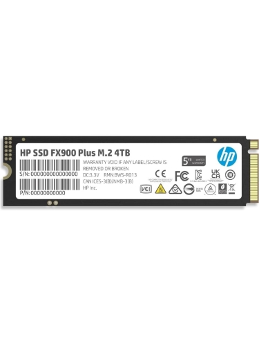 HP Ssd FX900 Plus 4TB Nvme M.2 7400MB/s-6500MB/s (PlayStation 5 Uyumlu) (7F619AA) - 1