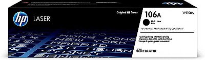 HP W1106A (106A) Black Original Toner - Laserjet MFP 137Fnw / M135A - 4
