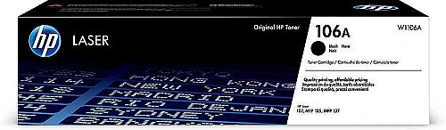 HP W1106A (106A) Black Original Toner - Laserjet MFP 137Fnw / M135A - 4