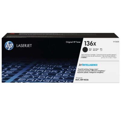 HP W1360X (136X) Siyah Orjinal Toner Yüksek Kapasiteli - M211d - HP