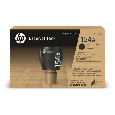 HP - HP W1540A (154A) Siyah Orjinal Toner Dolum Seti - MFP1602w