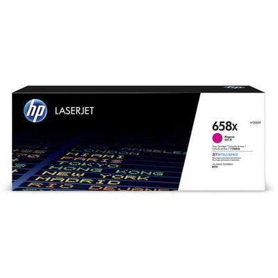 HP W2003X (658X) Kırmızı Orjinal Toner Yüksek Kapasite - Laserjet Enterprise M751 (T11296) - HP
