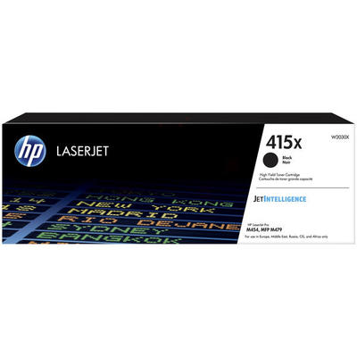 HP W2030X (415X) Siyah Orjinal Toner Yüksek Kapasite - Laserjet Pro M454 / M479 (T11310) - HP