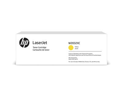 HP W2032XC (415X) Yellow Original Toner High Capacity - Laserjet Pro M454 / M479 - HP