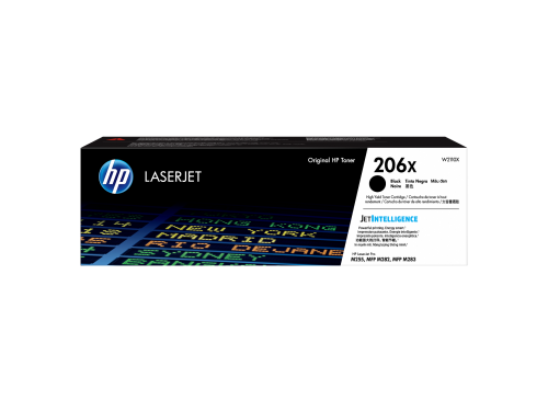 HP W2110X (206X) Siyah Orjinal Toner - M255dw / M283fdw - 1