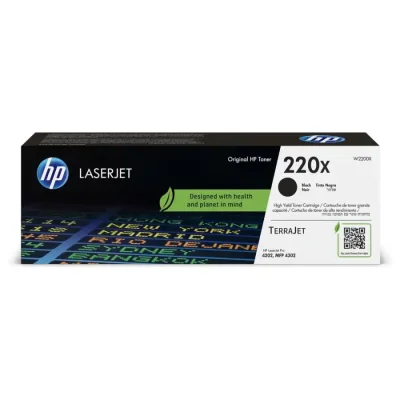 HP W2200X (220X) Siyah Orjinal Toner Yüksek Kapasiteli - LaserJet Pro 4202dn - HP