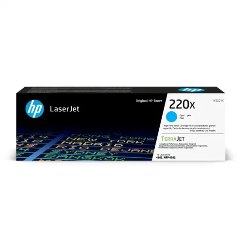 HP W2201X (220X) Mavi Orjinal Toner Yüksek Kapasiteli - LaserJet Pro 4202dn - 1