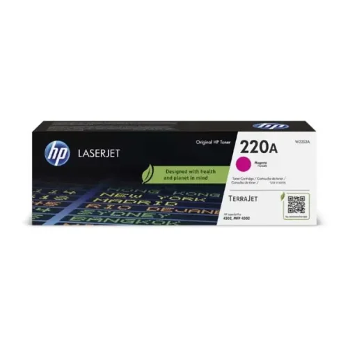 HP W2203A (220A) Kırmızı Orjinal Toner - LaserJet Pro 4202dn - 1