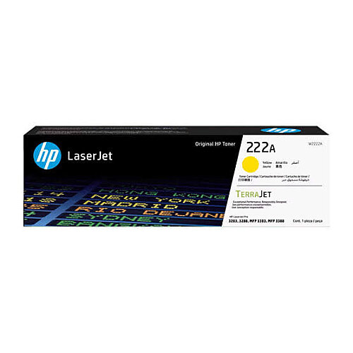HP W2222A (222A) Yellow Original Toner - LaserJet Pro 3201 - 1