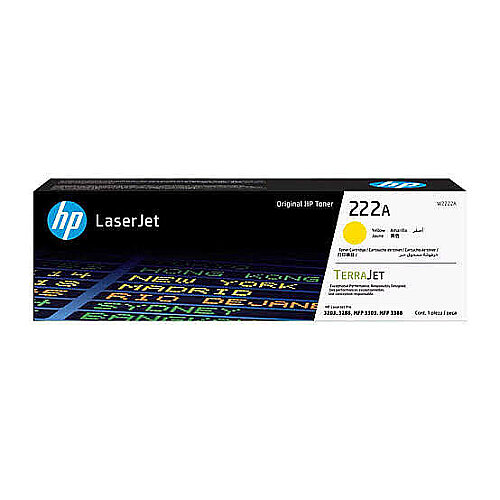 HP W2222A (222A) Yellow Original Toner - LaserJet Pro 3201 - 2