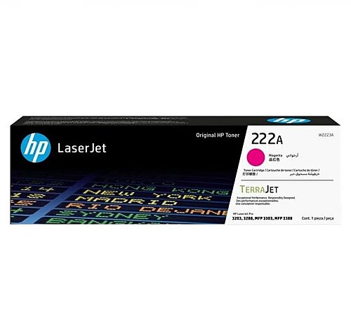 HP W2223A (222A) Kırmızı Orjinal Toner - LaserJet Pro 3201 - 1