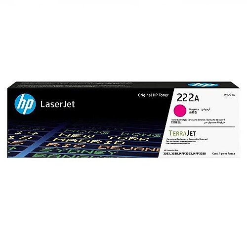 HP W2223A (222A) Kırmızı Orjinal Toner - LaserJet Pro 3201 - 2
