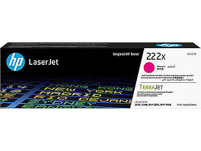 HP W2223X (222X) High Capacity Magenta Original Toner - LaserJet Pro 3201 - 2