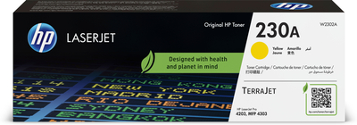 HP W2302A (230A) Sarı Orjinal Toner - LaserJet Pro 4203dn - HP