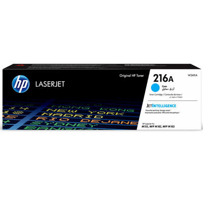 HP W2411A (216A) Cyan Original Toner - LaserJet M182n / M183fw - HP