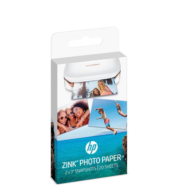 HP - HP W4Z13A (20) Orjinal Zink Fotoğraf Kağıdı - Sprocket 200