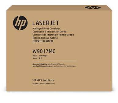 HP W9017MC Black Original Toner - LaserJet E65050dn / E65060dn