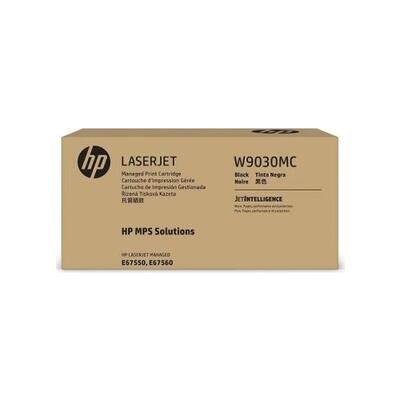 HP - HP W9030MC Black Original Toner - Laserjet Managed E67550