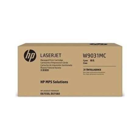 HP W9031MC Mavi Orjinal Toner - Laserjet Managed E67550 (T12871)