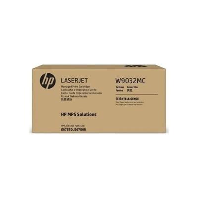 HP - HP W9032MC Sarı Orjinal Toner Laserjet Managed E67550, E67560