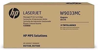 HP - HP W9033MC Kırmızı Orjinal Toner - Laserjet Managed E67550 (T12870)