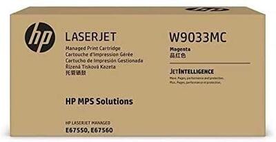 HP W9033MC Magenta Original Toner - Laserjet Managed E67550 - HP