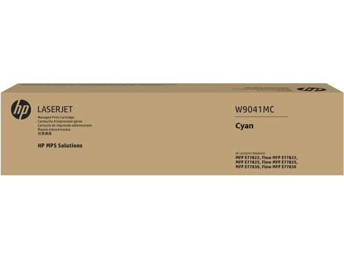 HP W9041MC Cyan Original Toner - Laserjet Managed E77822 / E77825