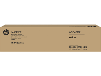 HP - HP W9042MC Yellow Original Toner - Laserjet Managed E77822 / E77825 