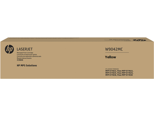 HP W9042MC Yellow Original Toner - Laserjet Managed E77822 / E77825 