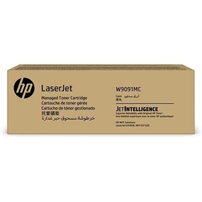 HP W9091MC Mavi Orjinal Toner - E45028dn / E47528 (T16439) - 2