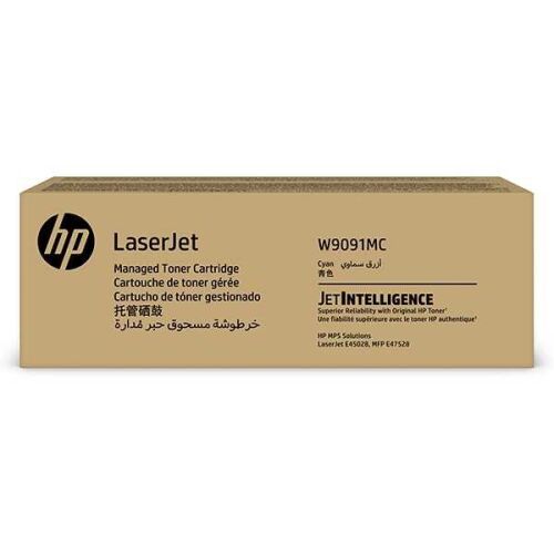 HP W9091MC Mavi Orjinal Toner - E45028dn / E47528 (T16439) - 2