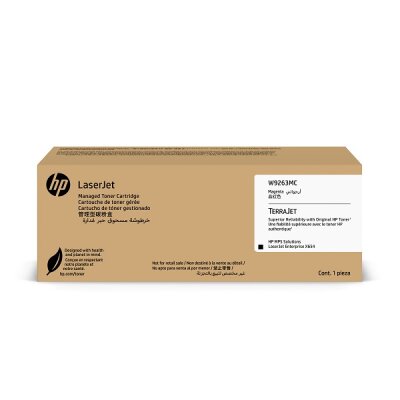 HP W9263MC Kırmızı Orjinal Toner - X654dn / X65455dn - HP
