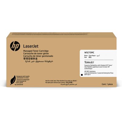 HP W9270MC Siyah Orjinal Toner - MFP X677 - HP