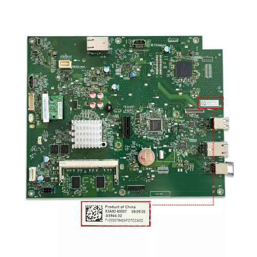 HP X3A92-60007 Formatter Main Board - E77422dn - 1