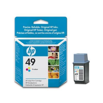 HP 51649AE (49) Color Original Cartridge - Deskjet 350