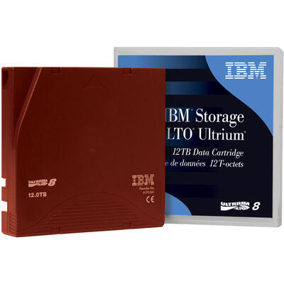 IBM - IBM 01PL041 LTO-8 Storage LTO Ultrium Data Cartridge 