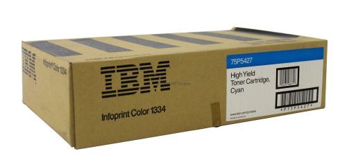 IBM 75P5427 Cyan Original Toner - InfoPrint Color 1334